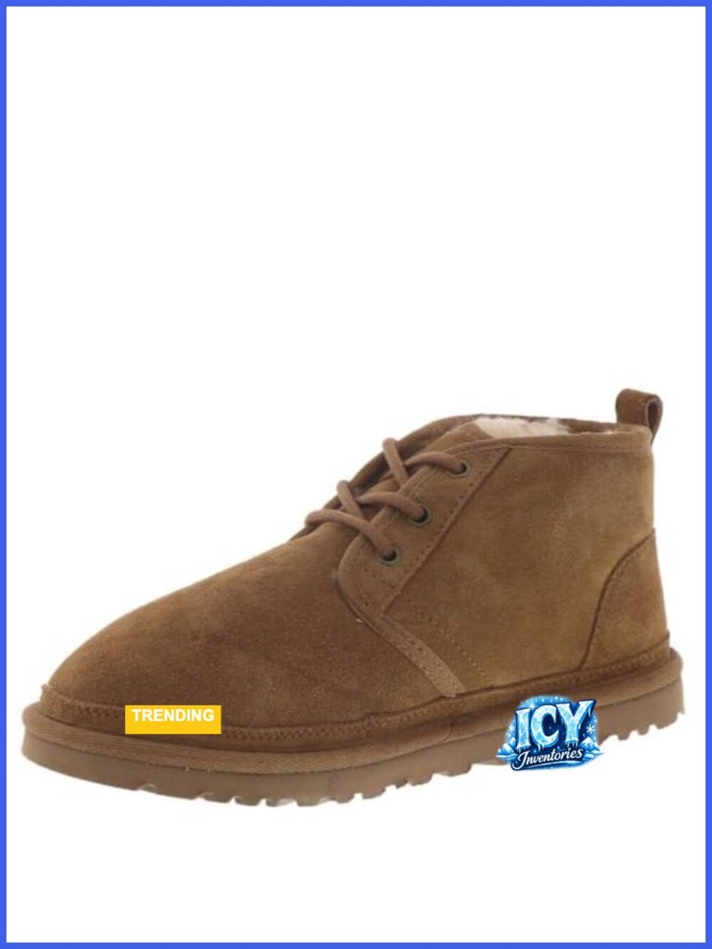 Suede Ankle Boots with Wool Lining, Lace-Up Closure